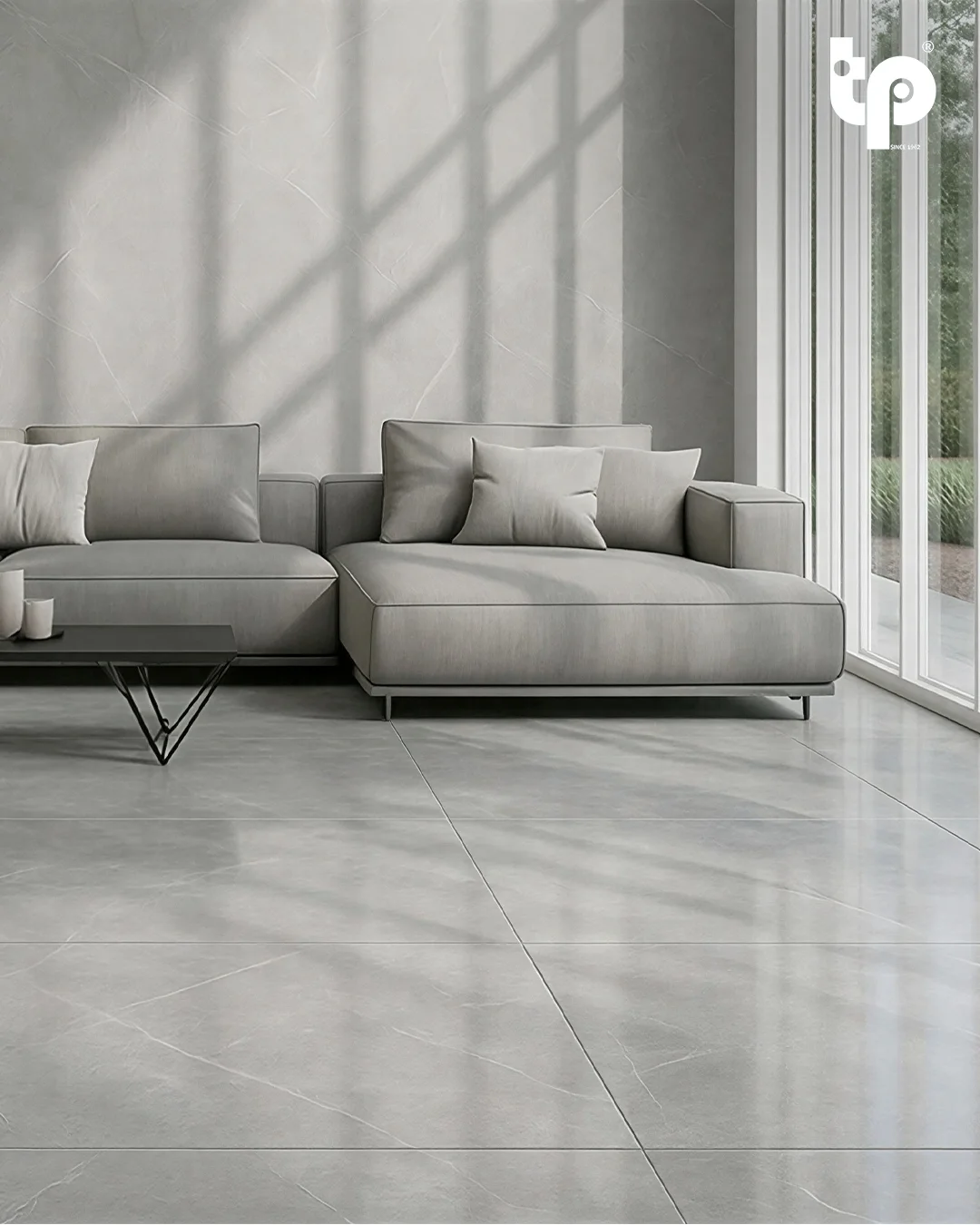 Minimal Grey Porcelain