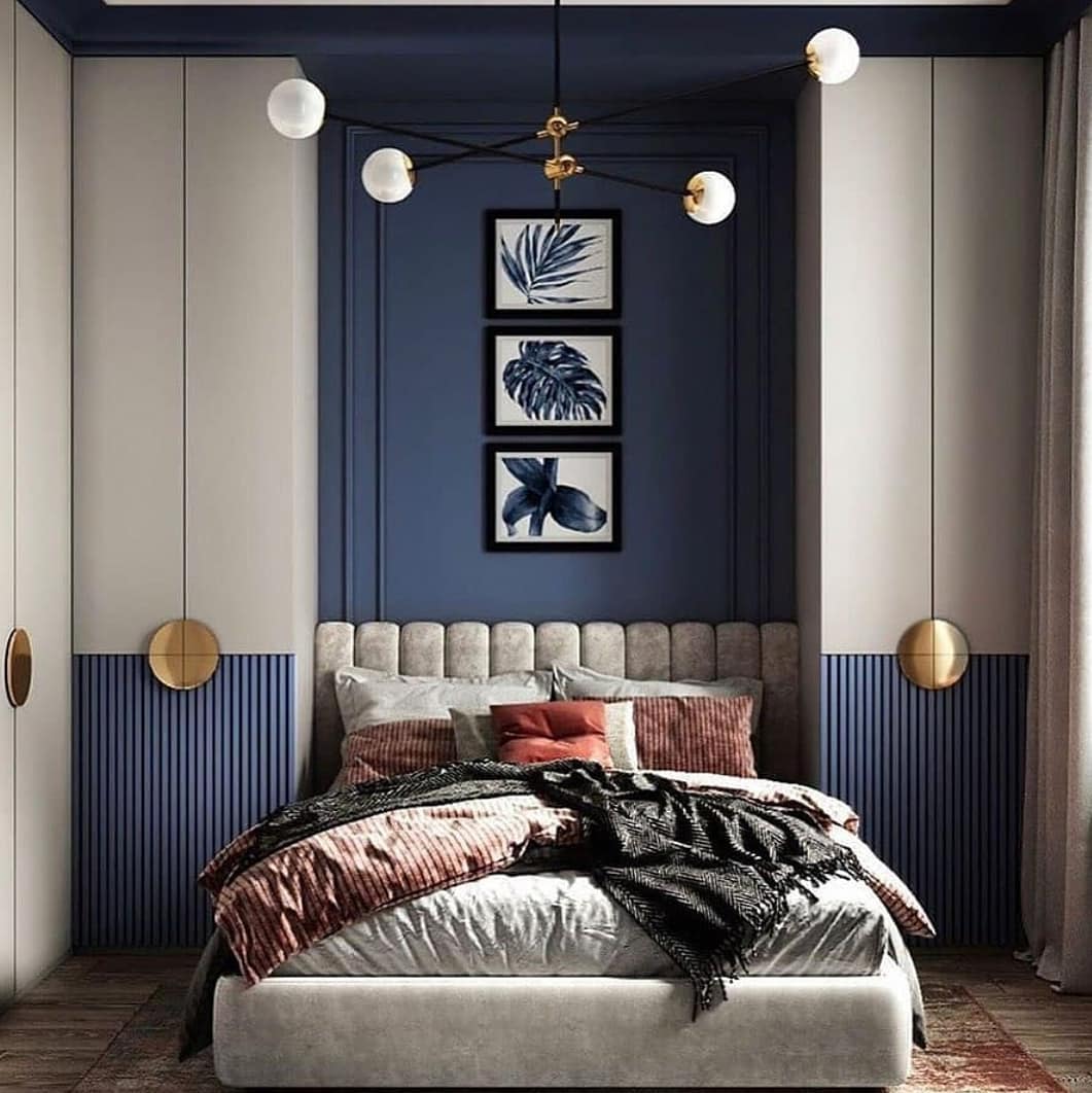 Modern Blue Elegance
