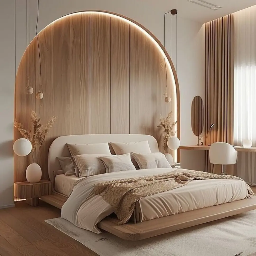 Curved Modern Japandi