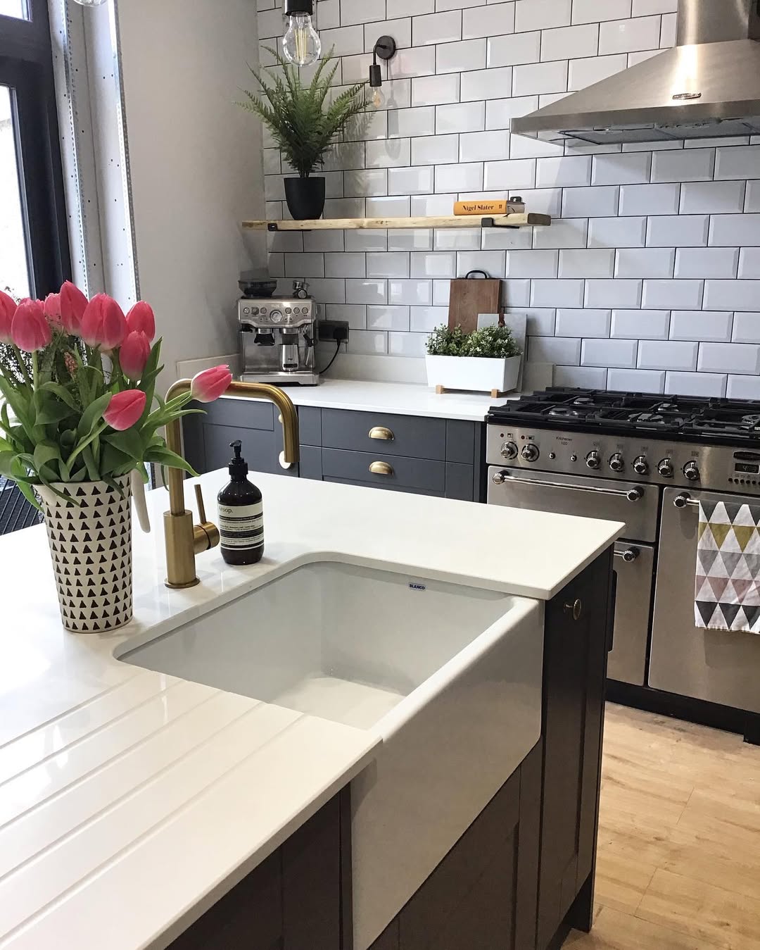 Modern Chic Meets Brass