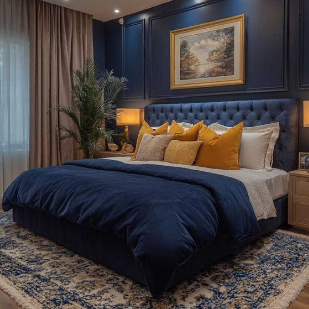 Moody Blue Elegance