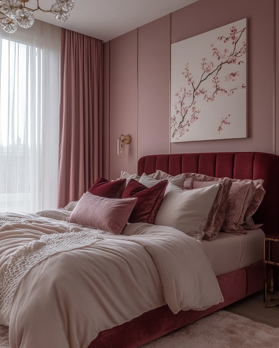 Blush Velvet Elegance