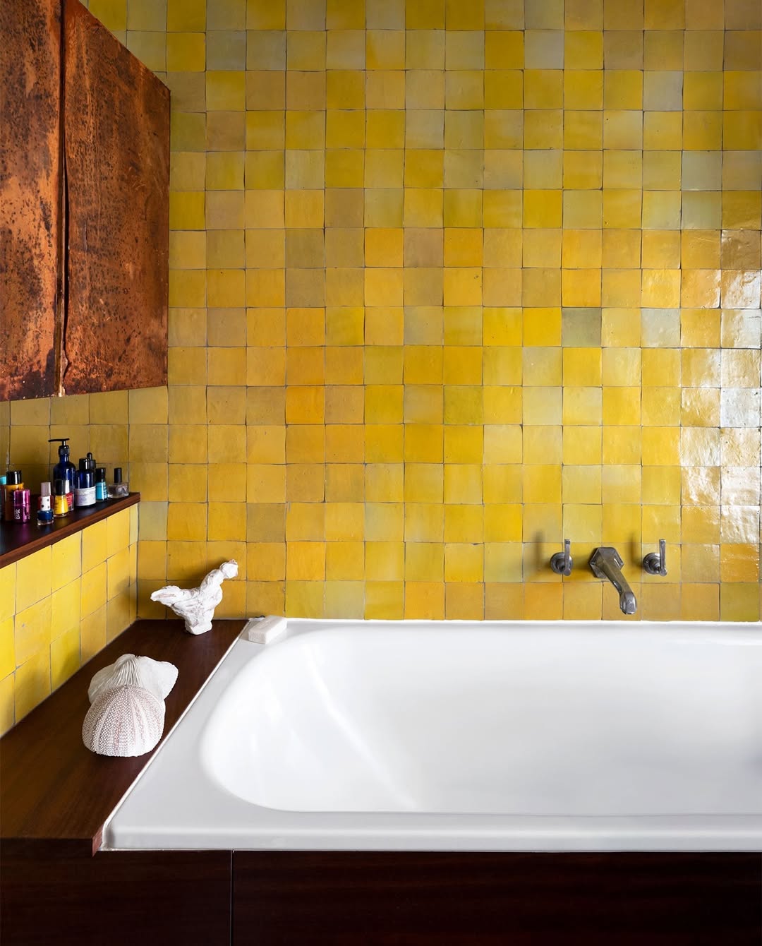 Bold Mustard Tiles