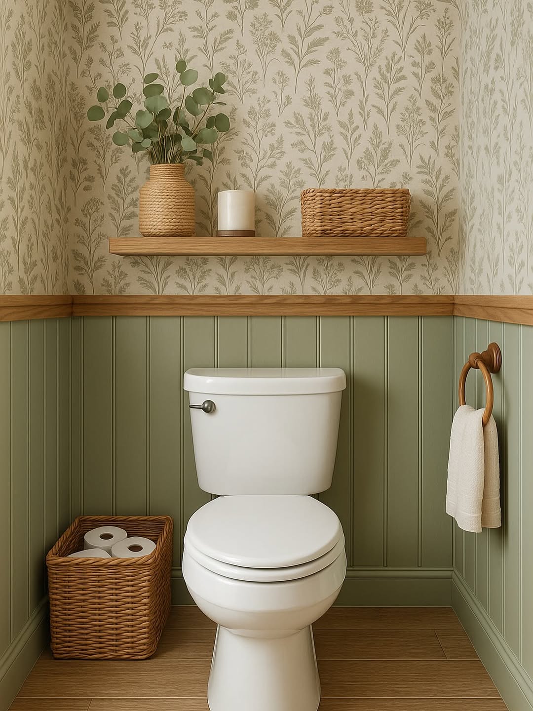 Natural Texture & Warm Wood