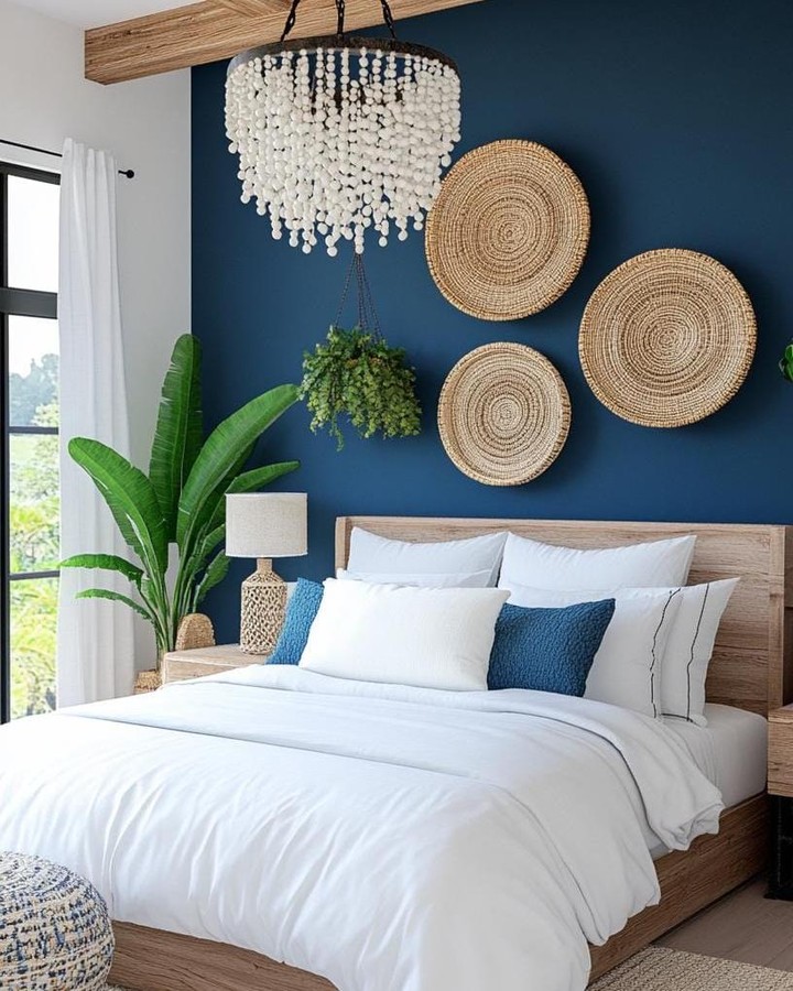 Navy Accent Boldness