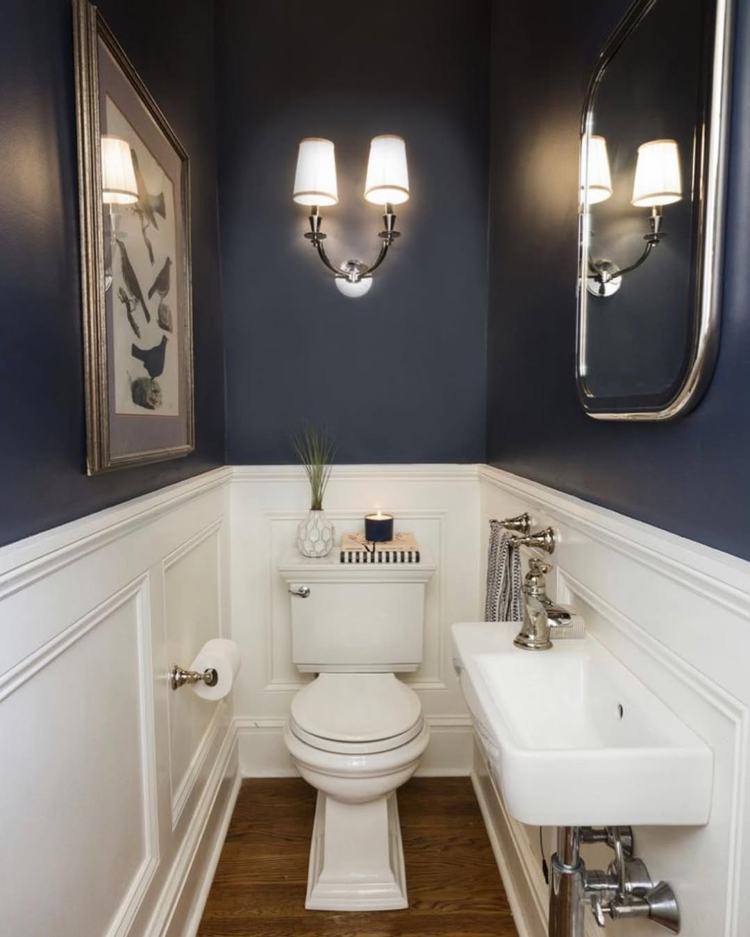 Navy & Wainscoting Classic