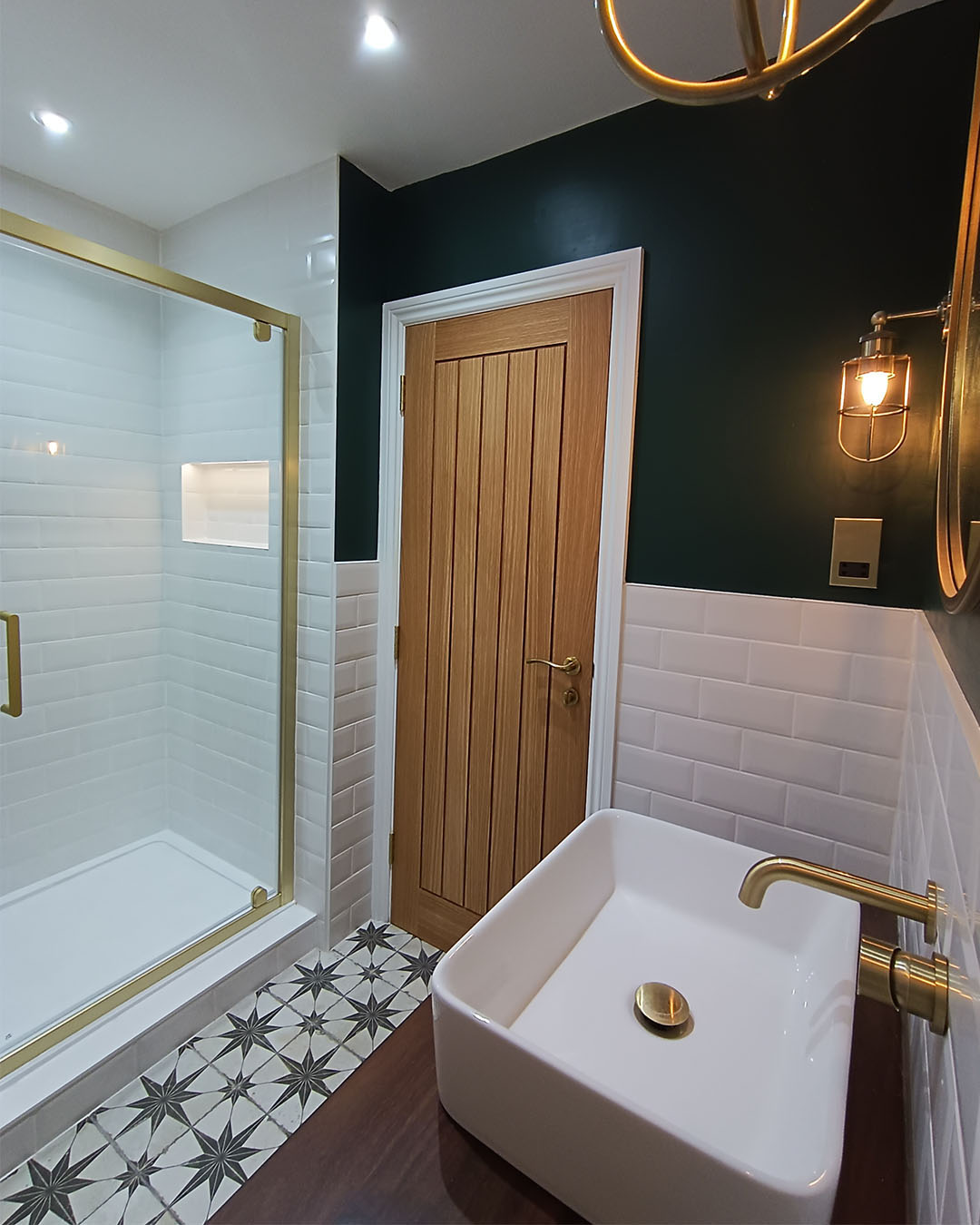 Classic Timber With Brass Accents