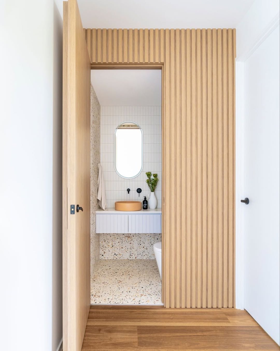 Vertical Timber Warmth