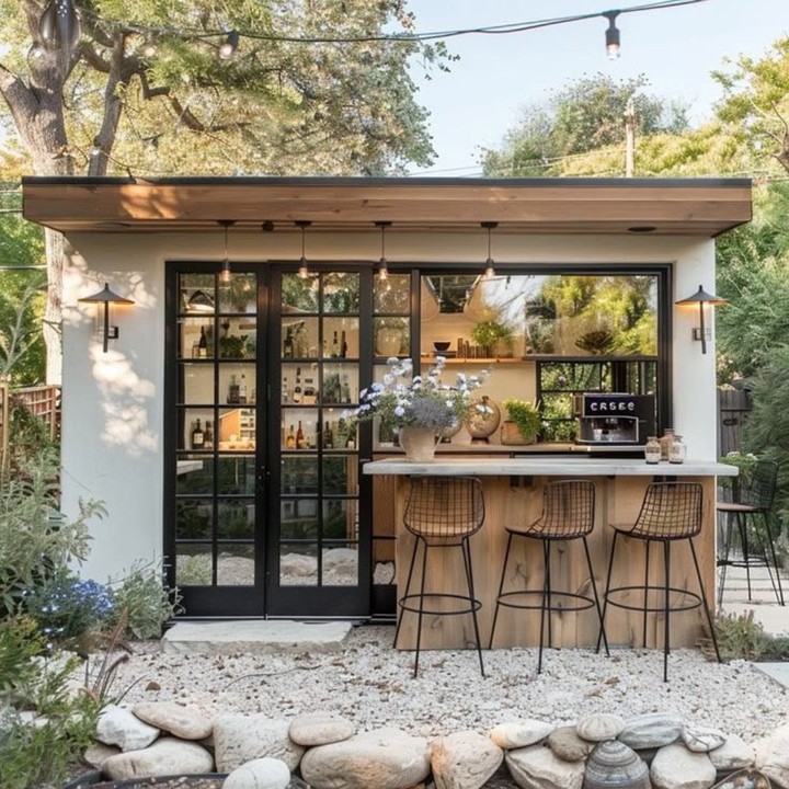 Backyard Garden Bar