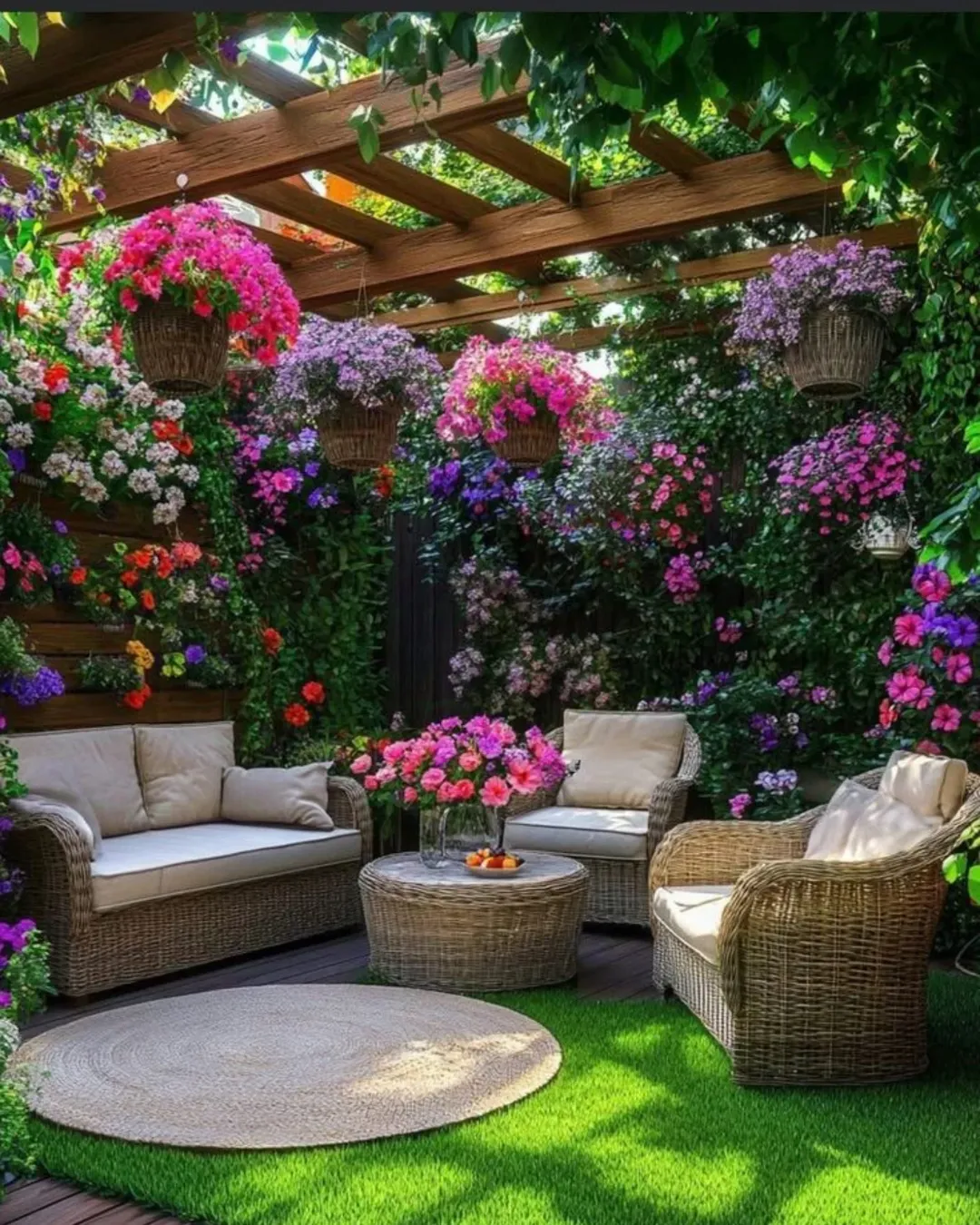 Pergola Garden Lounge
