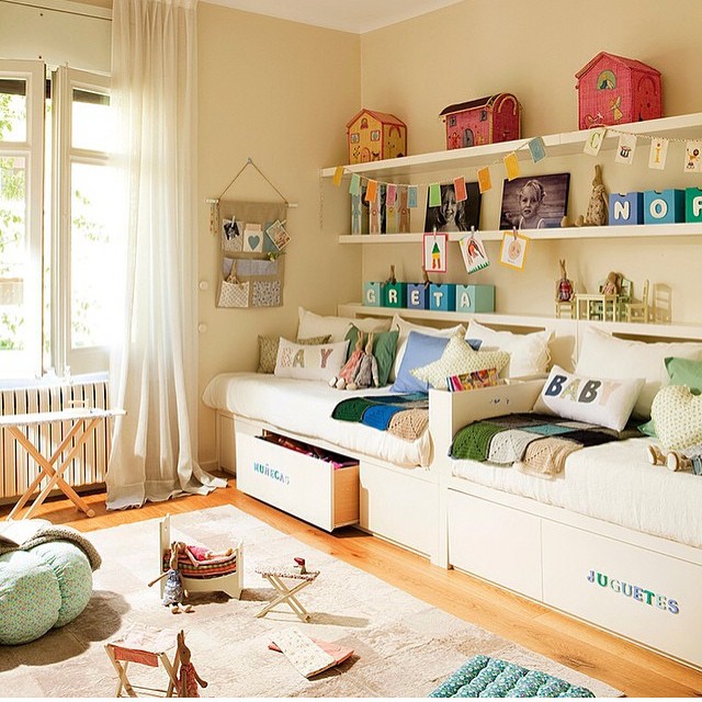 Playful Storage Meets Cozy Calm