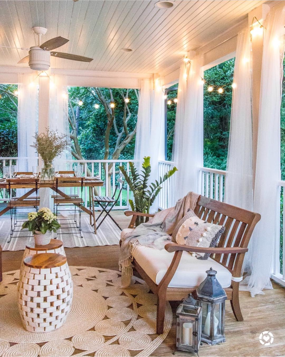 Southern Porch Sheers