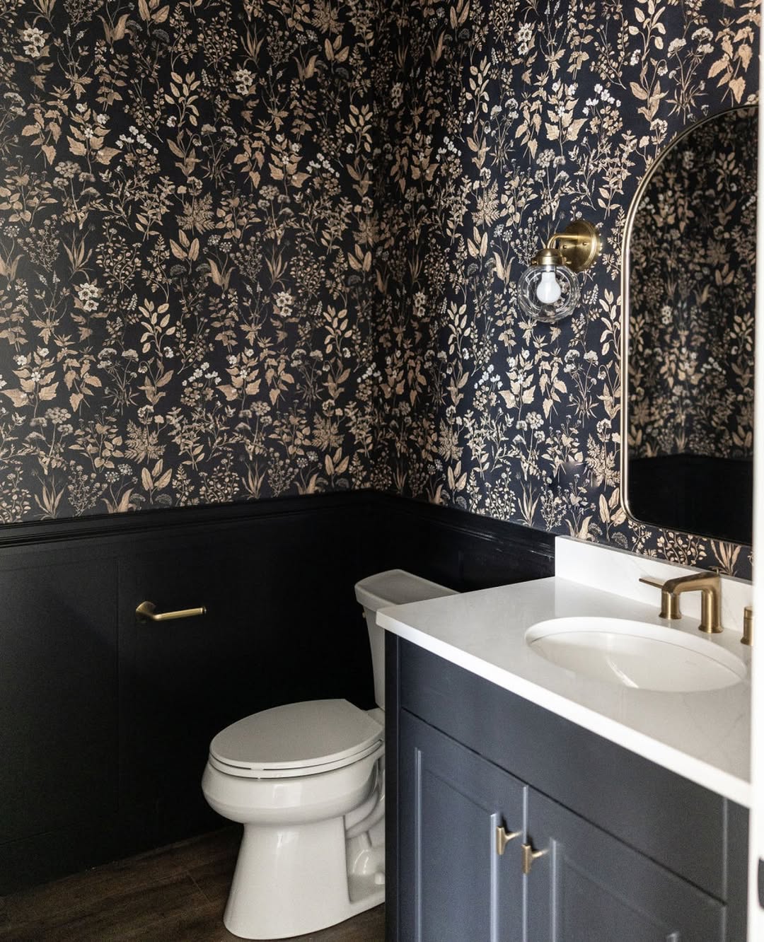 Moody Botanical Powder Room