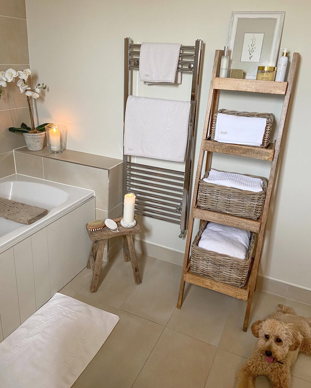 Relaxed Natural Bathroom