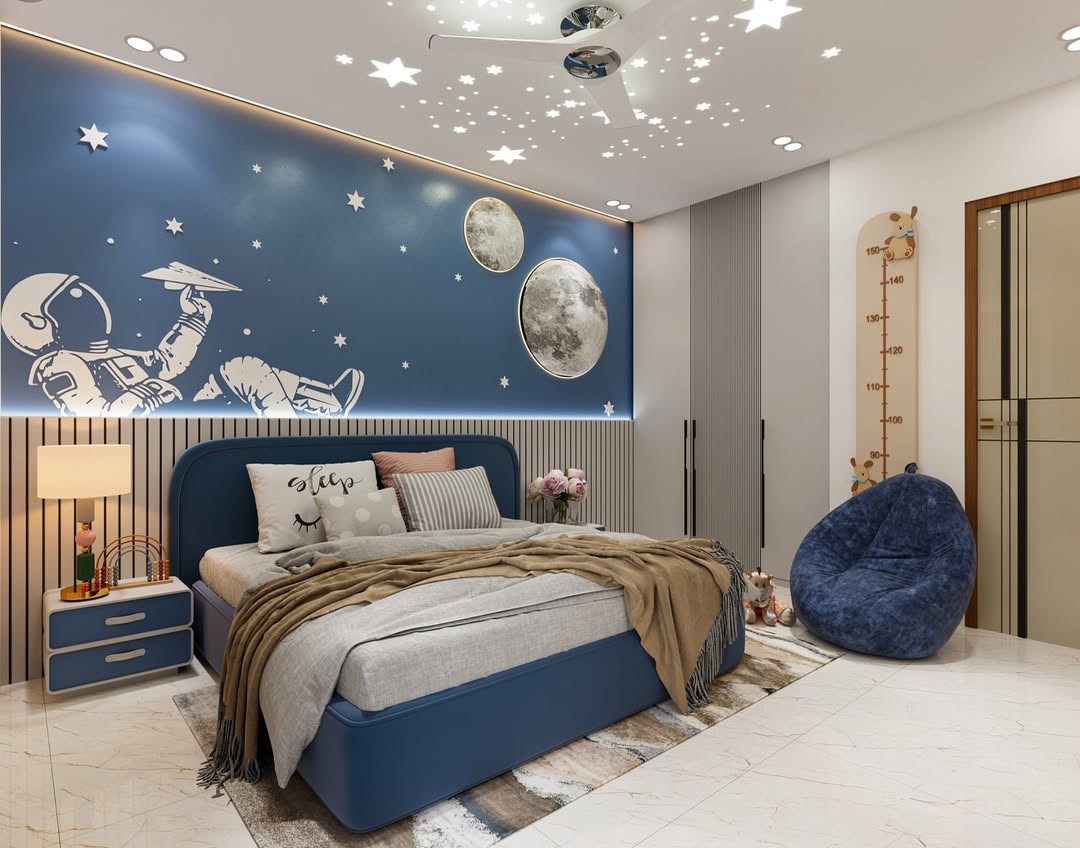 Cosmic Night Sky Bedroom