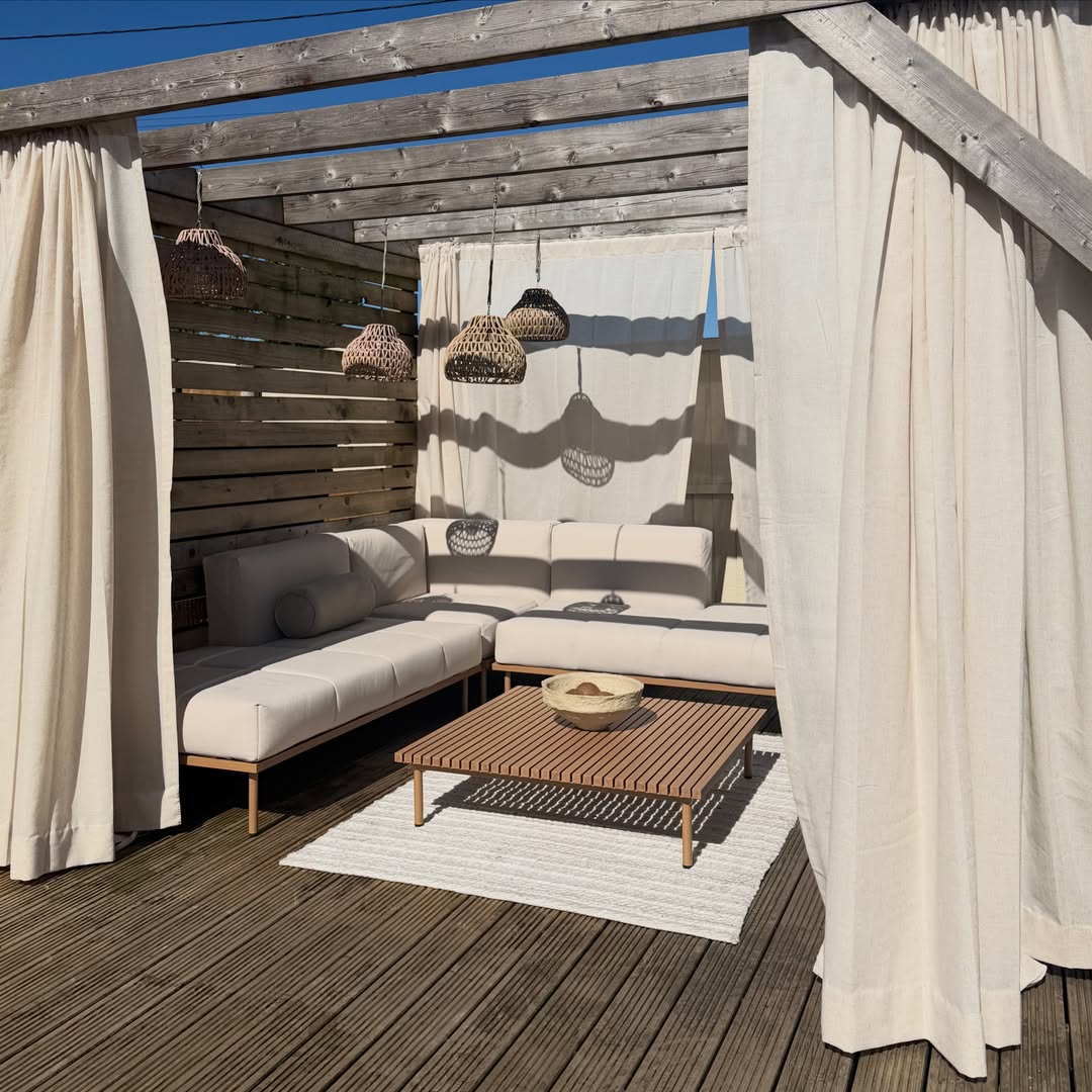 Rooftop Cabana Setup
