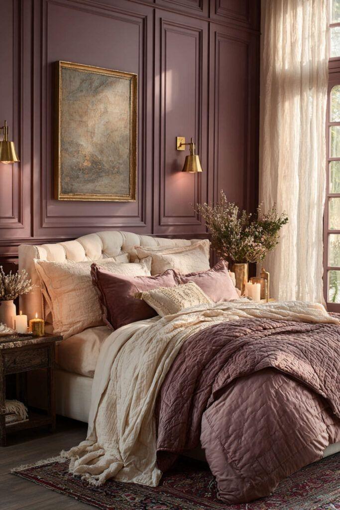 Moody Rose Paneling