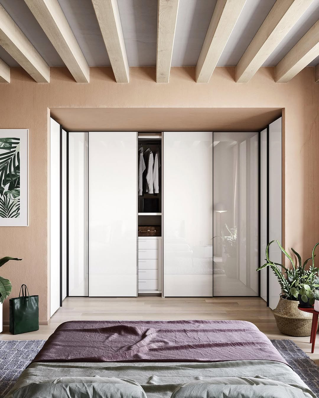 Scandinavian Sliding Closet
