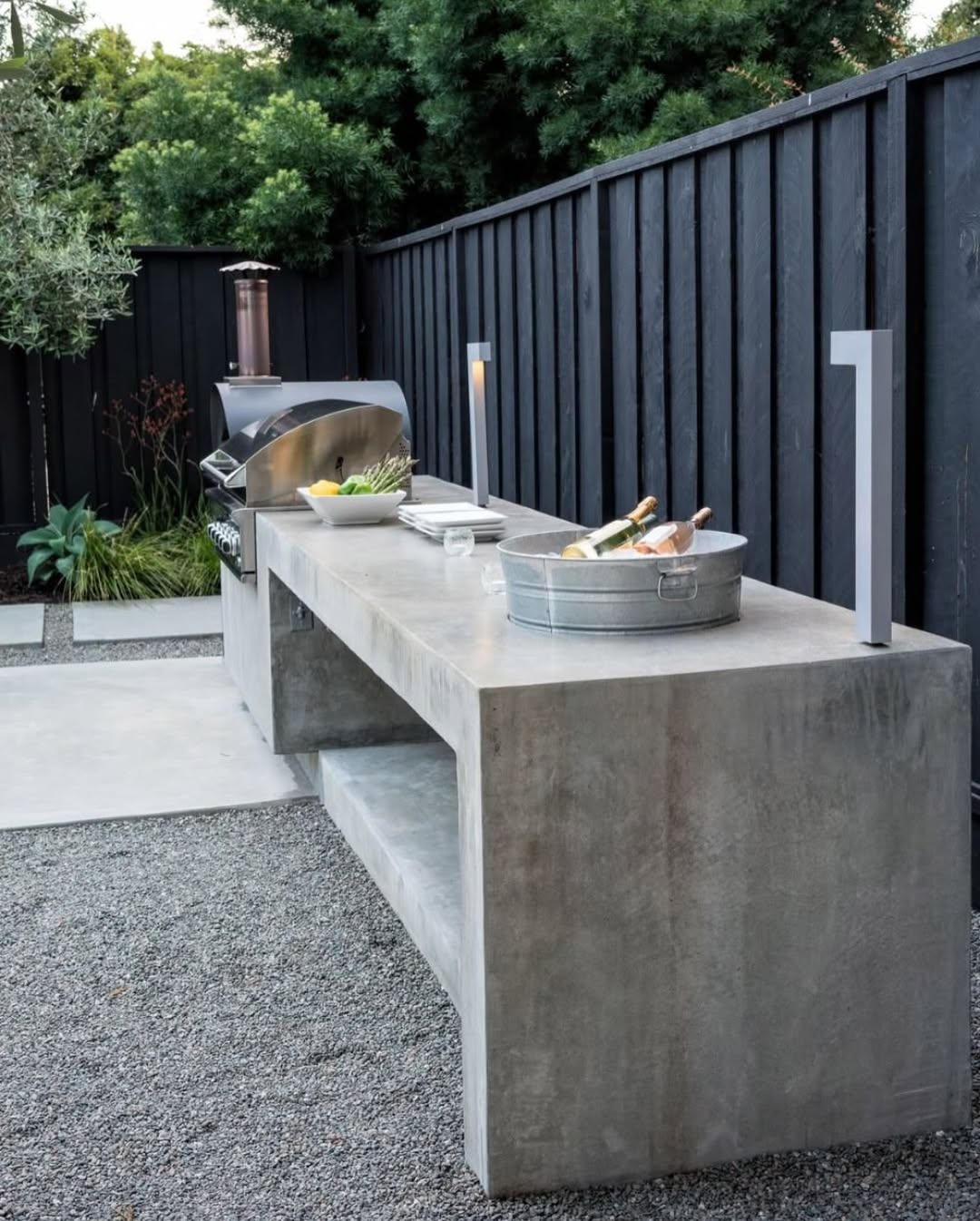 Sculptural Concrete Simplicity