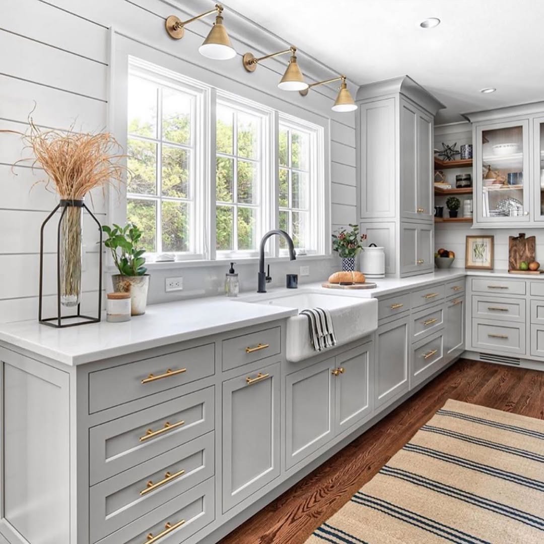 Soft Gray Shaker Charm