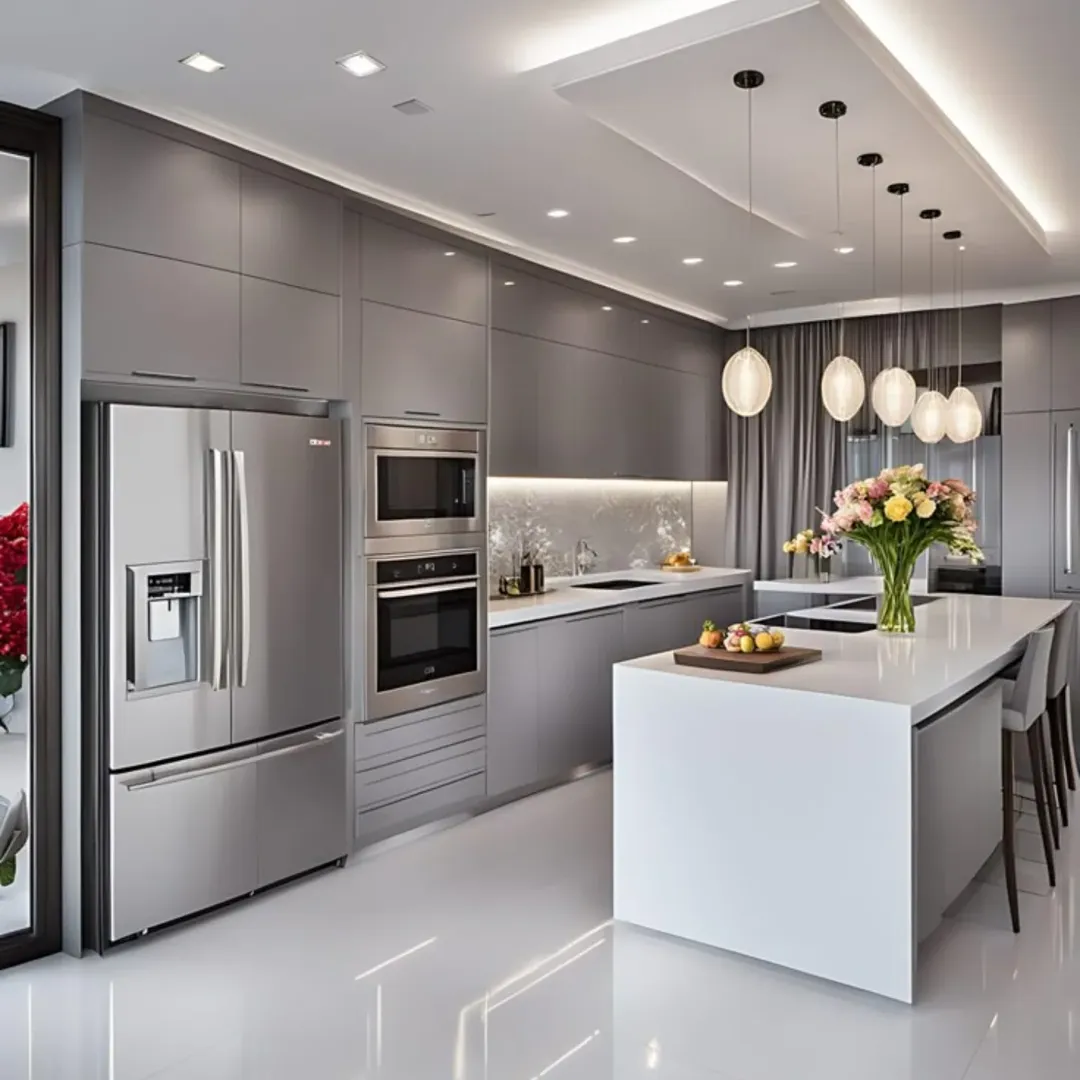 Sleek Grey Statement