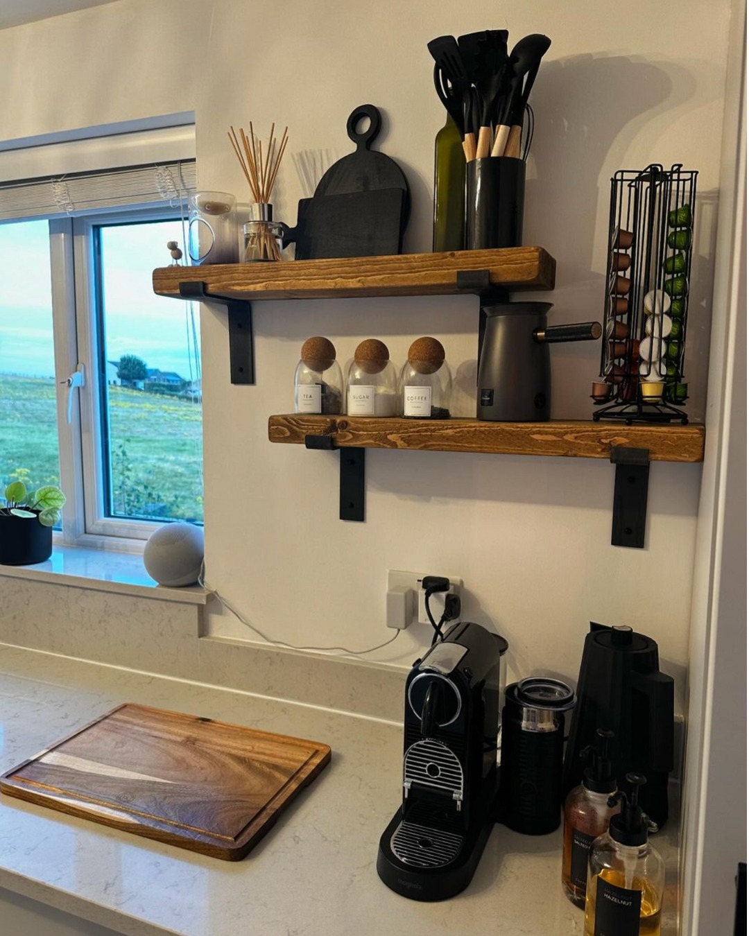 Sleek Coffee Nook Goals