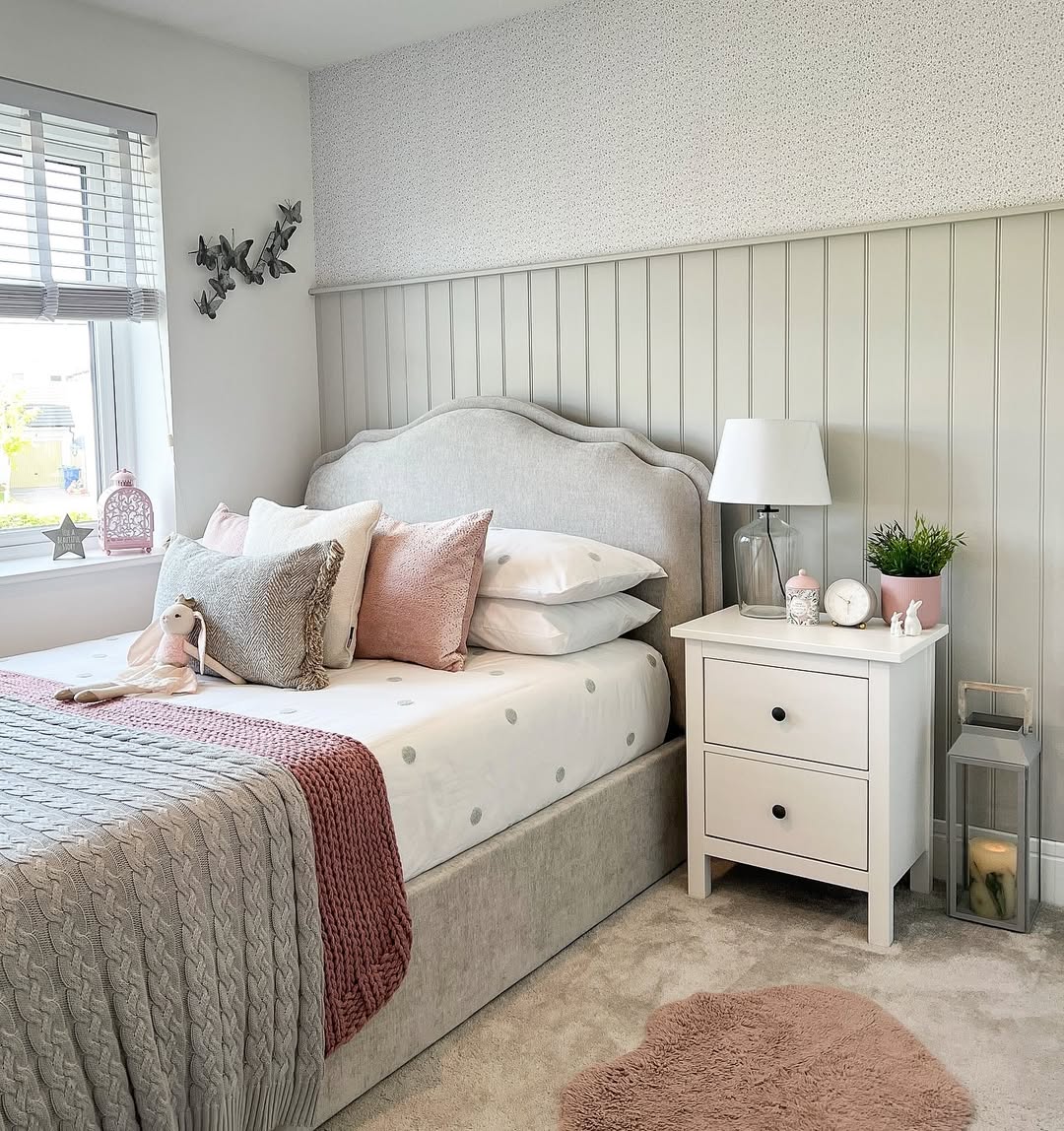 Soft & Sweet in Blush and Grey