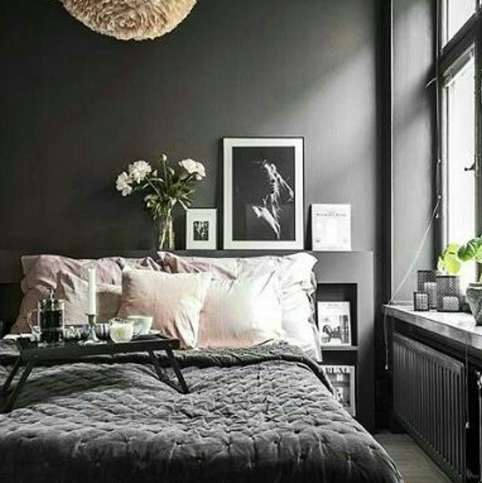 Moody Breakfast in Bed