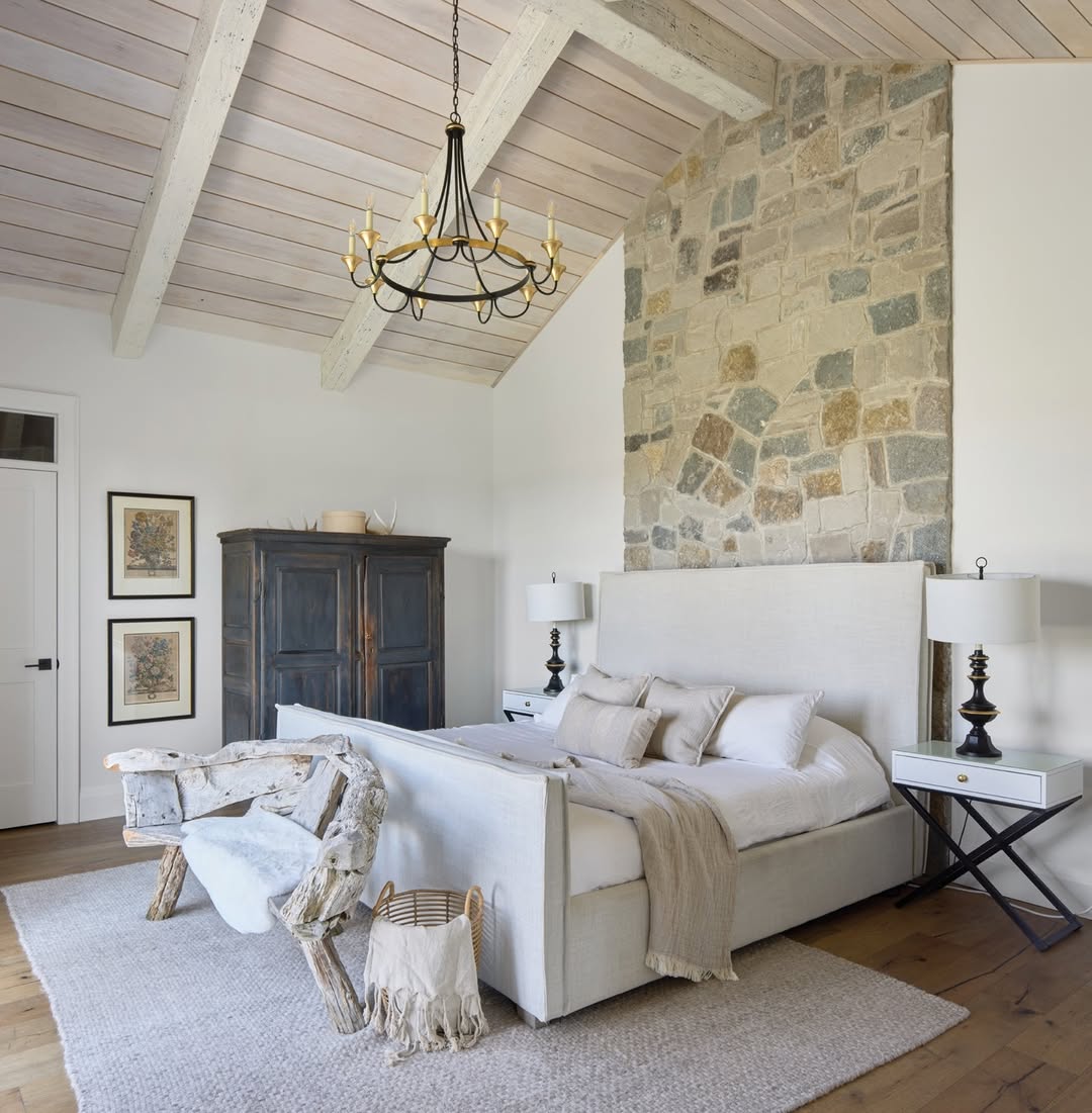 Rustic Stone & Soft Linen