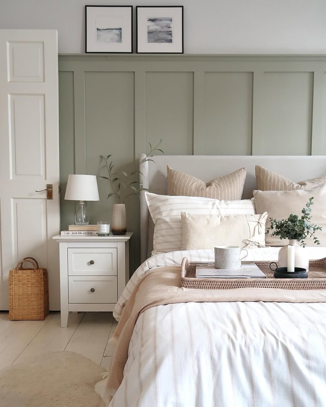 Soft Sage Victorian Calm