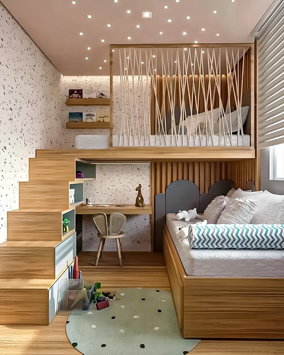 Loft Bed With Study Zone