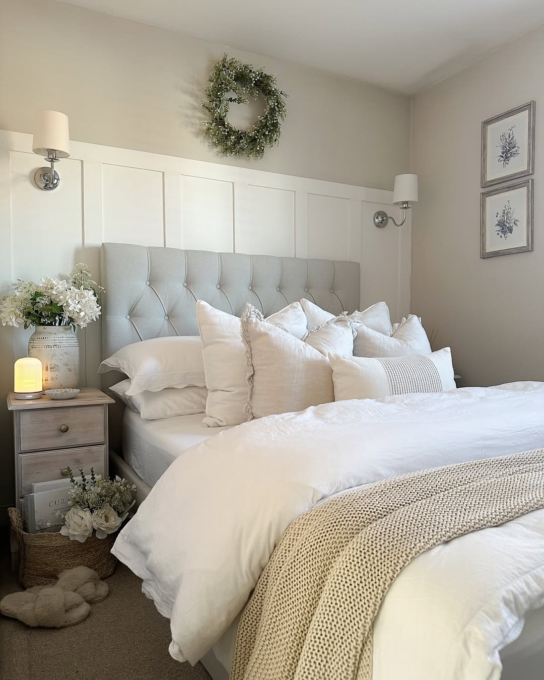 Bedroom Spring Styling