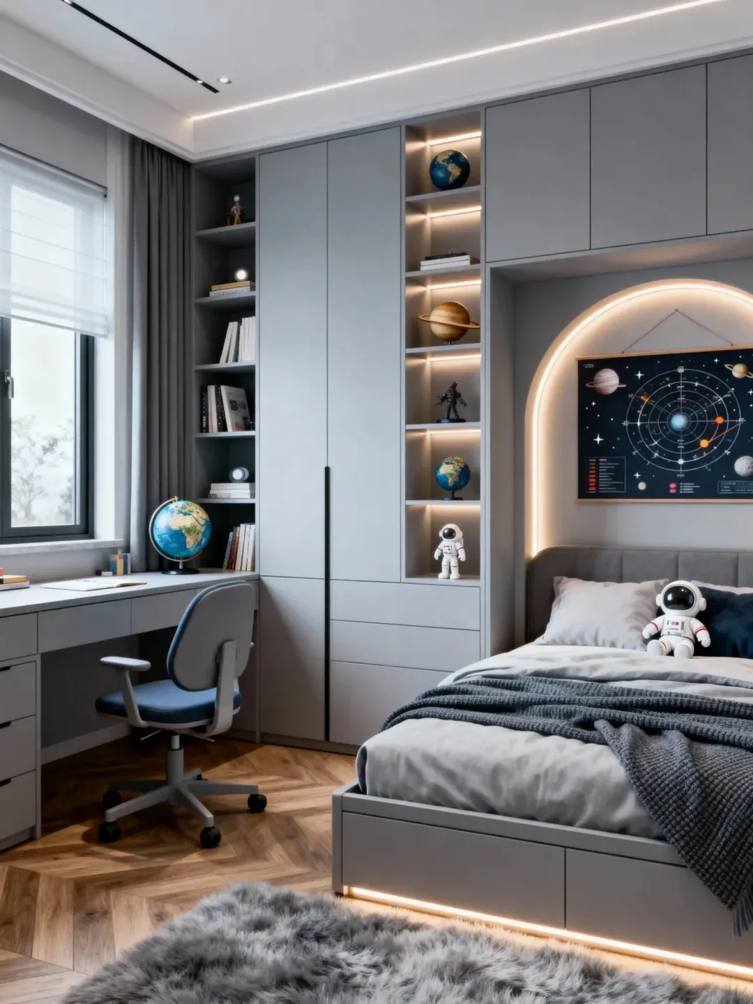 Space Explorer Study Room