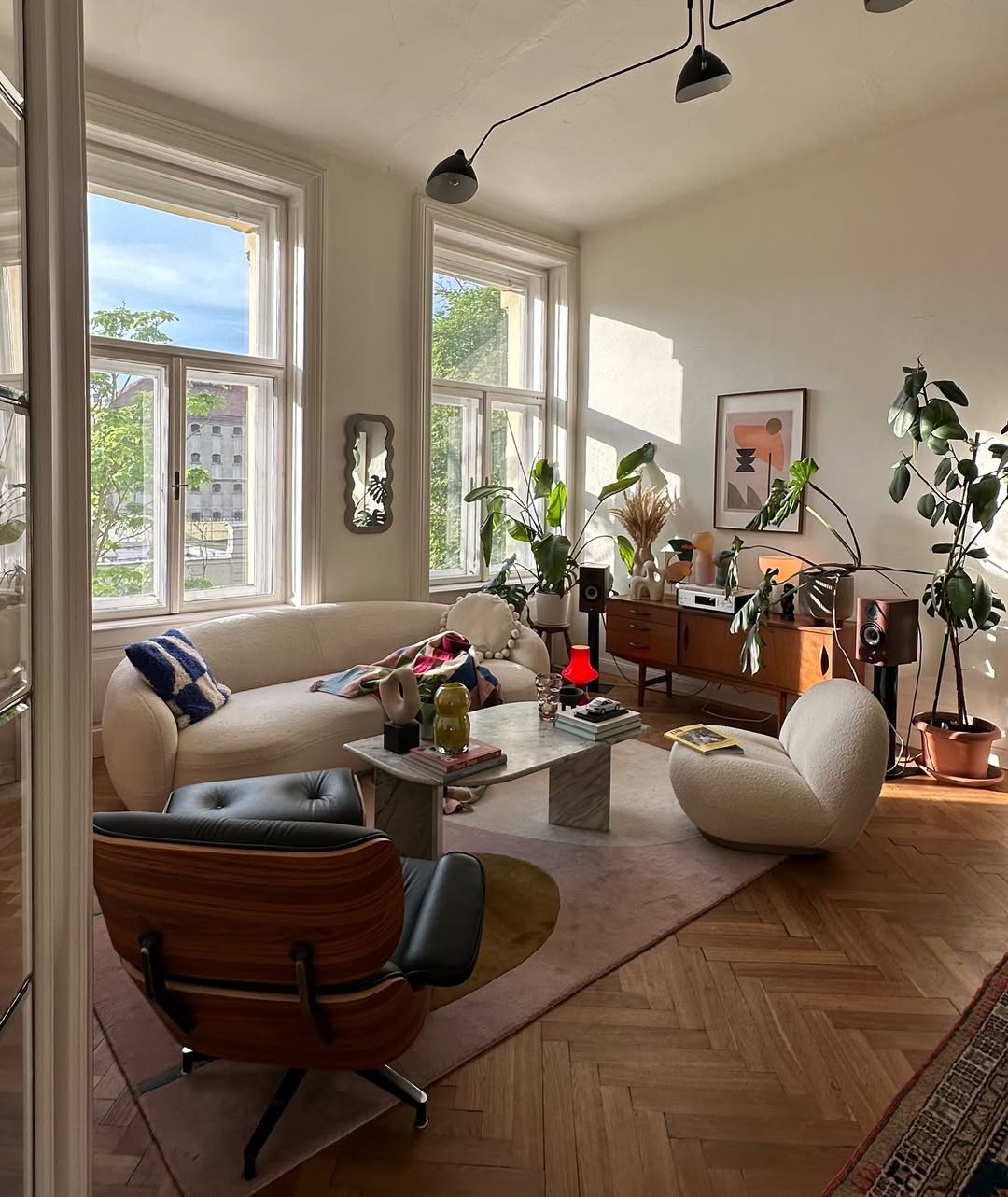 Sunlit Mid Century Apartment