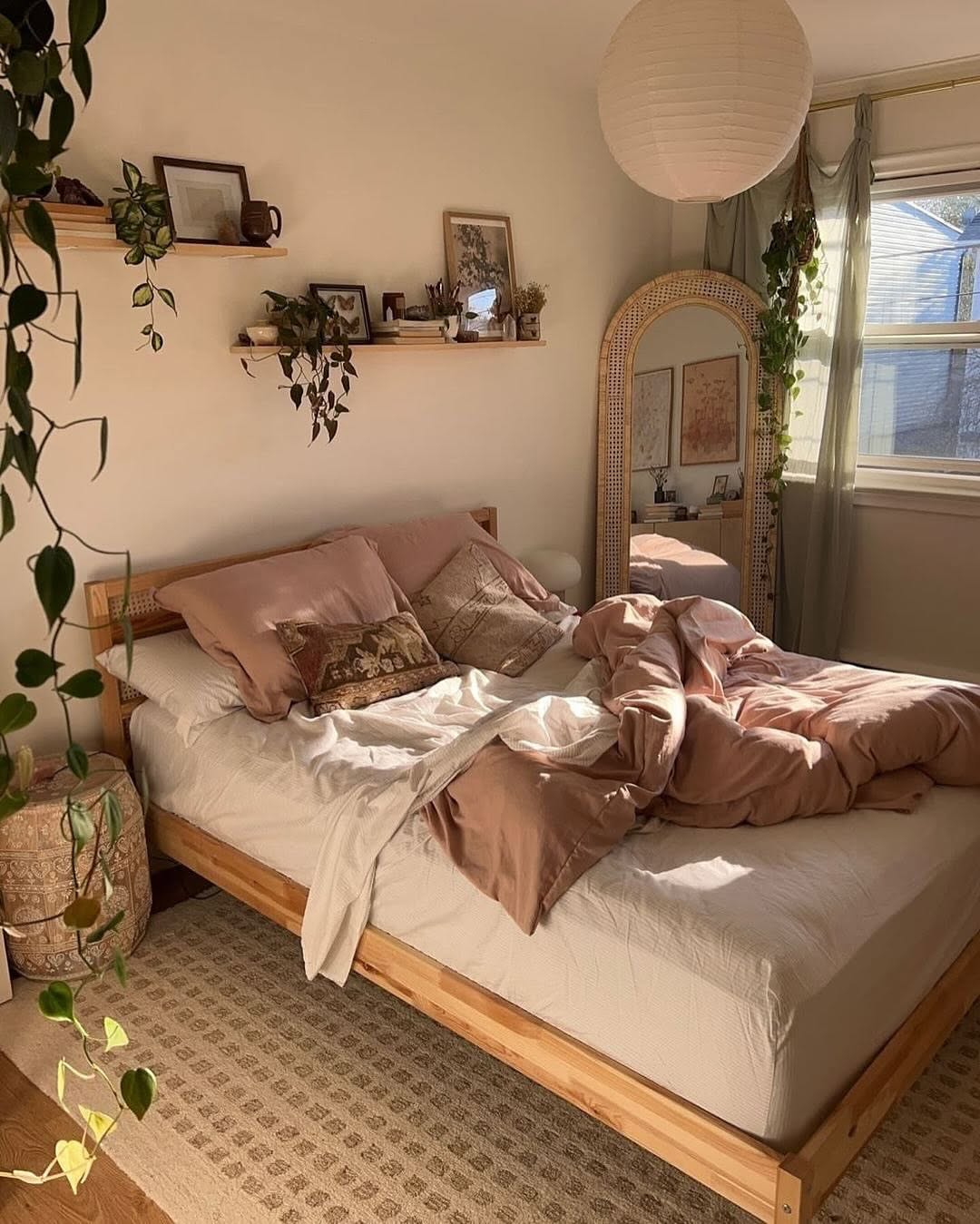 Sunset in a Bedroom
