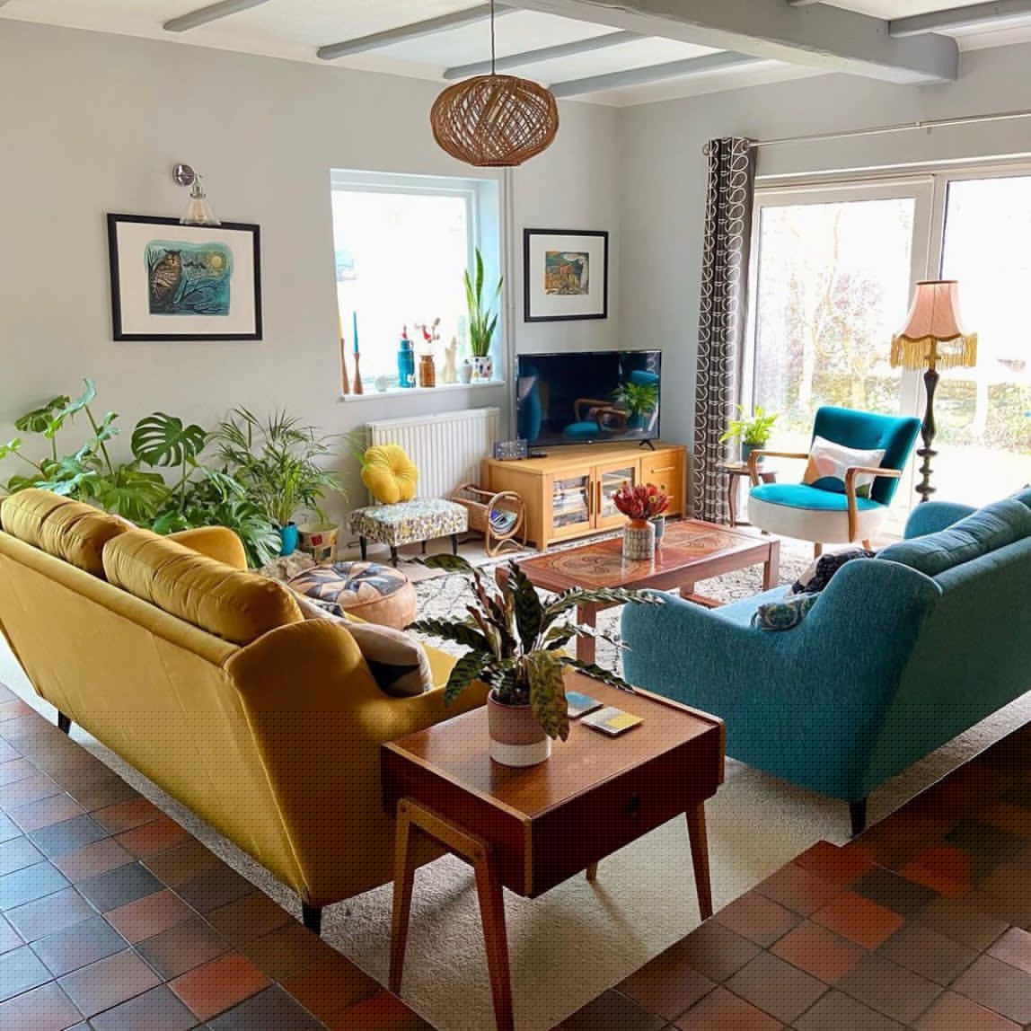 Teal & Mustard Revival