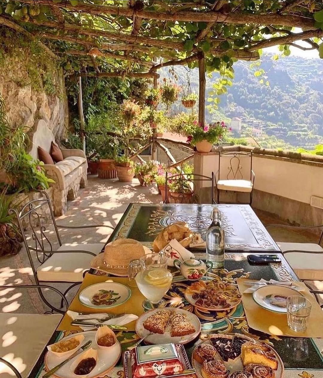 Old-World Terrace Charm