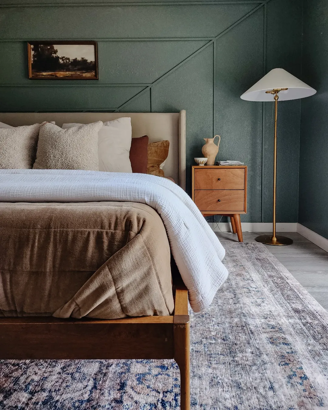 Textured Green Retreat