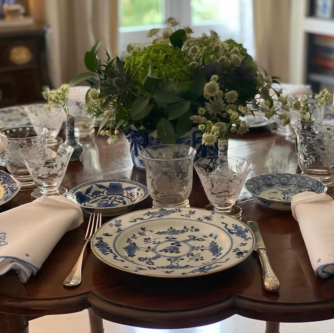 Timeless Blue & White