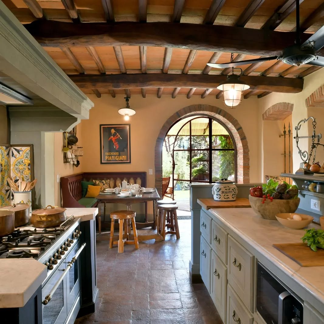 Under the Tuscan Ceiling