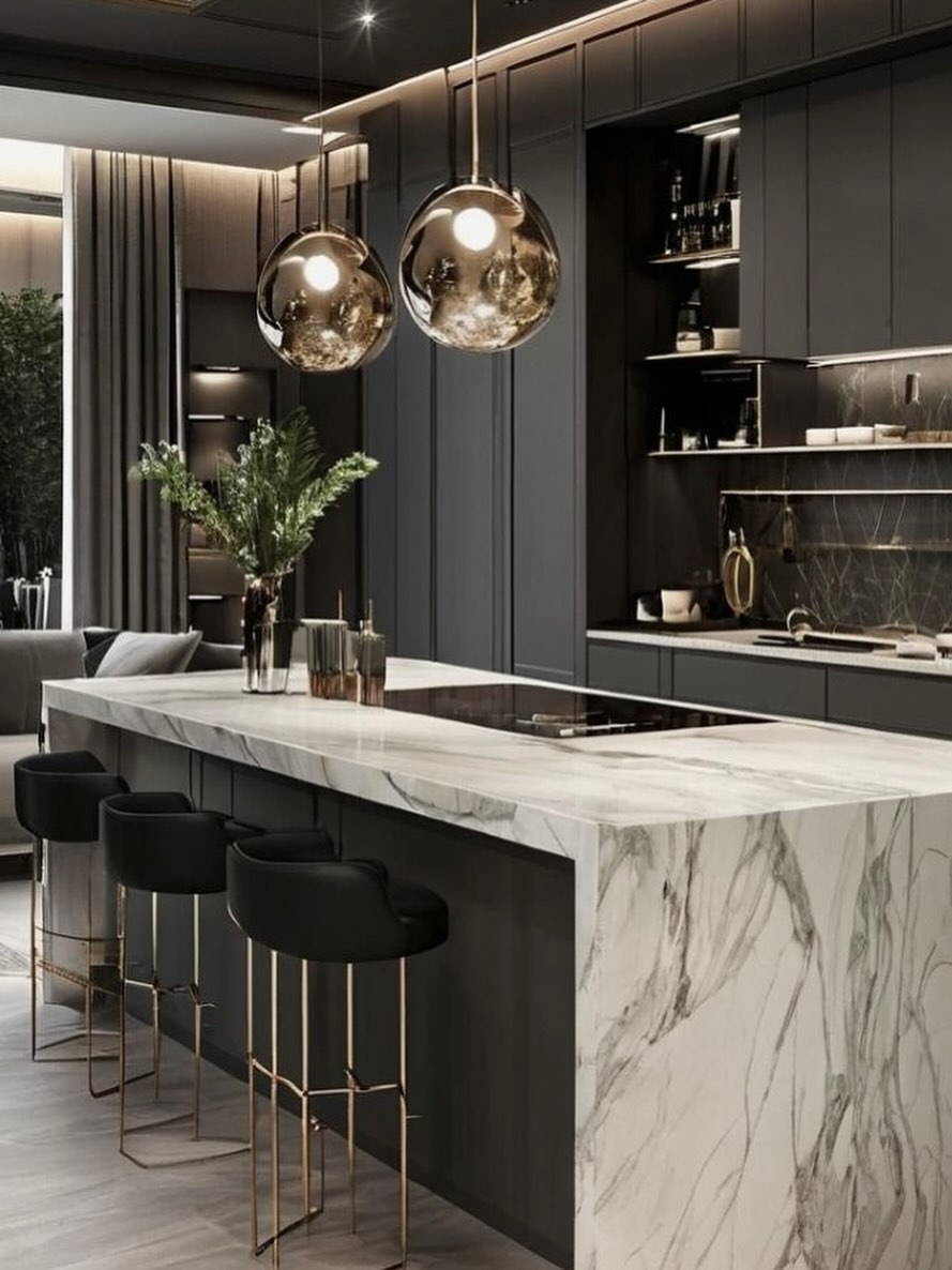 Streamlined Urban Kitchen