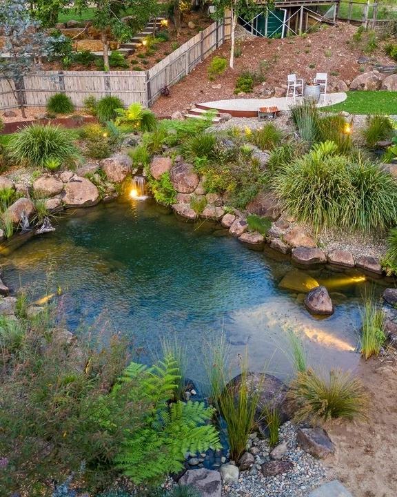 Terraced Pondscape
