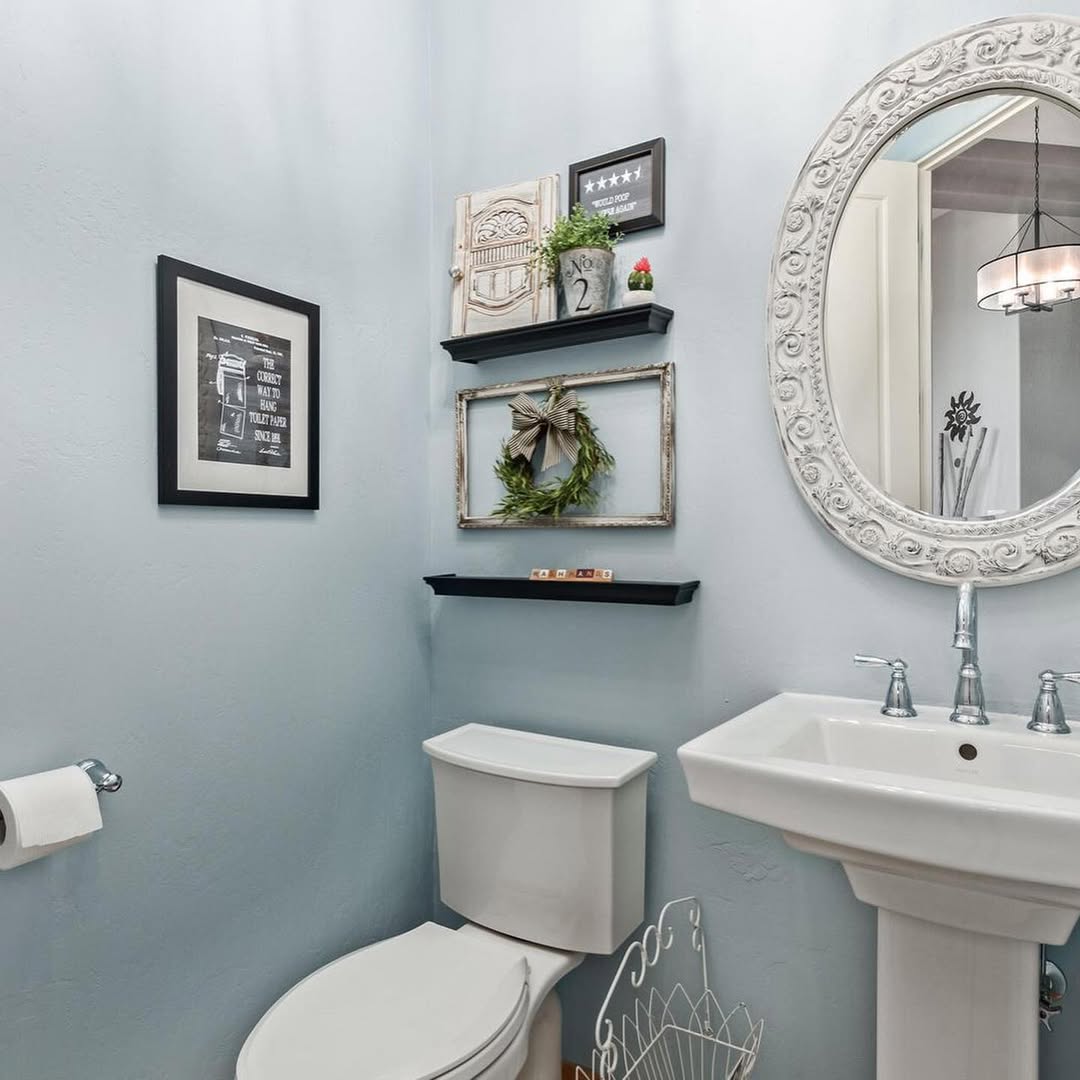 Vintage Blue Charm