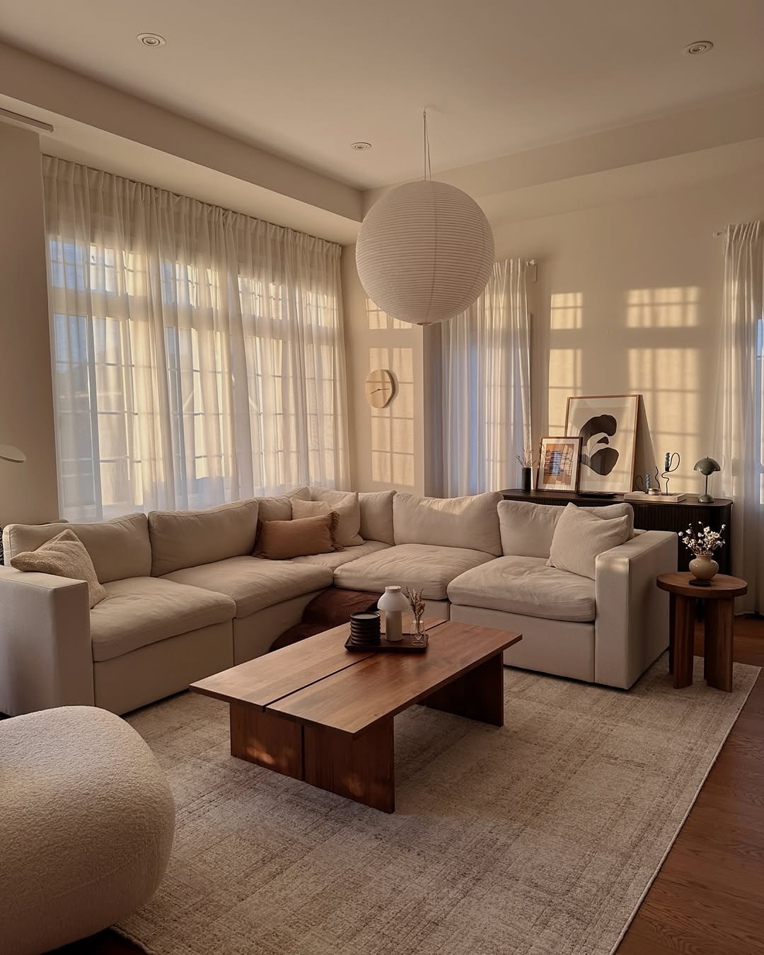 Warm Glow Living Space