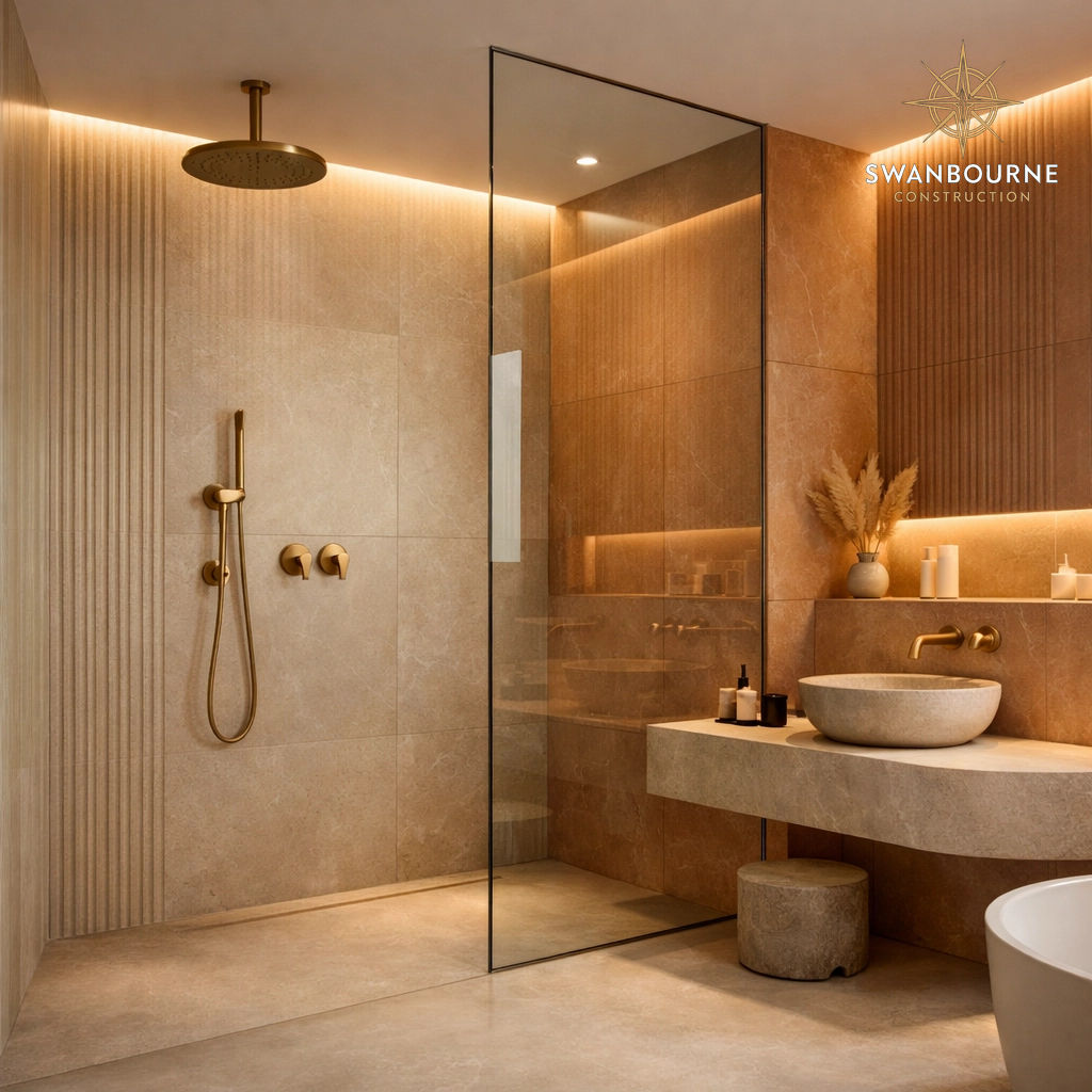 Warm Modern Spa