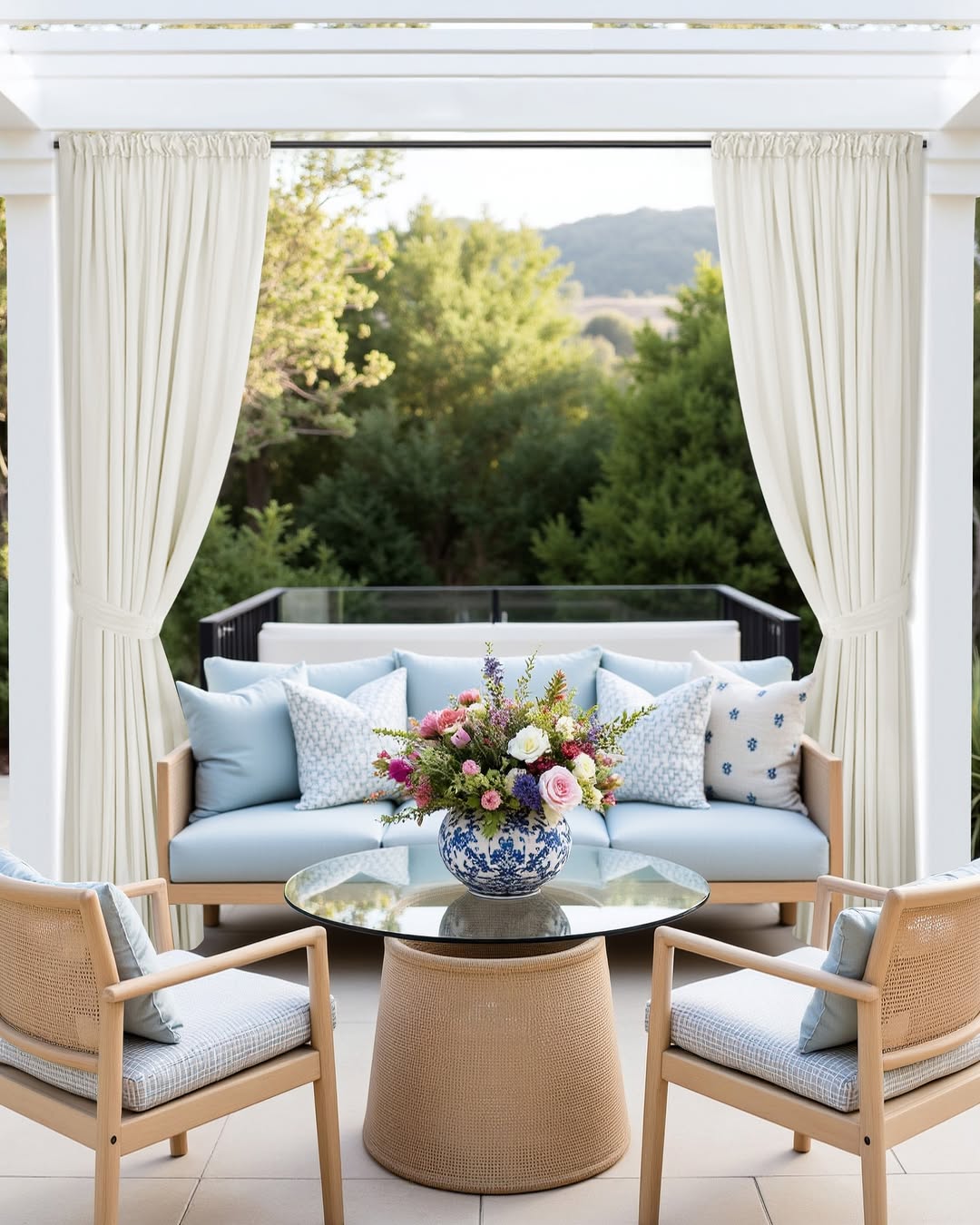 Hilltop View Pergola