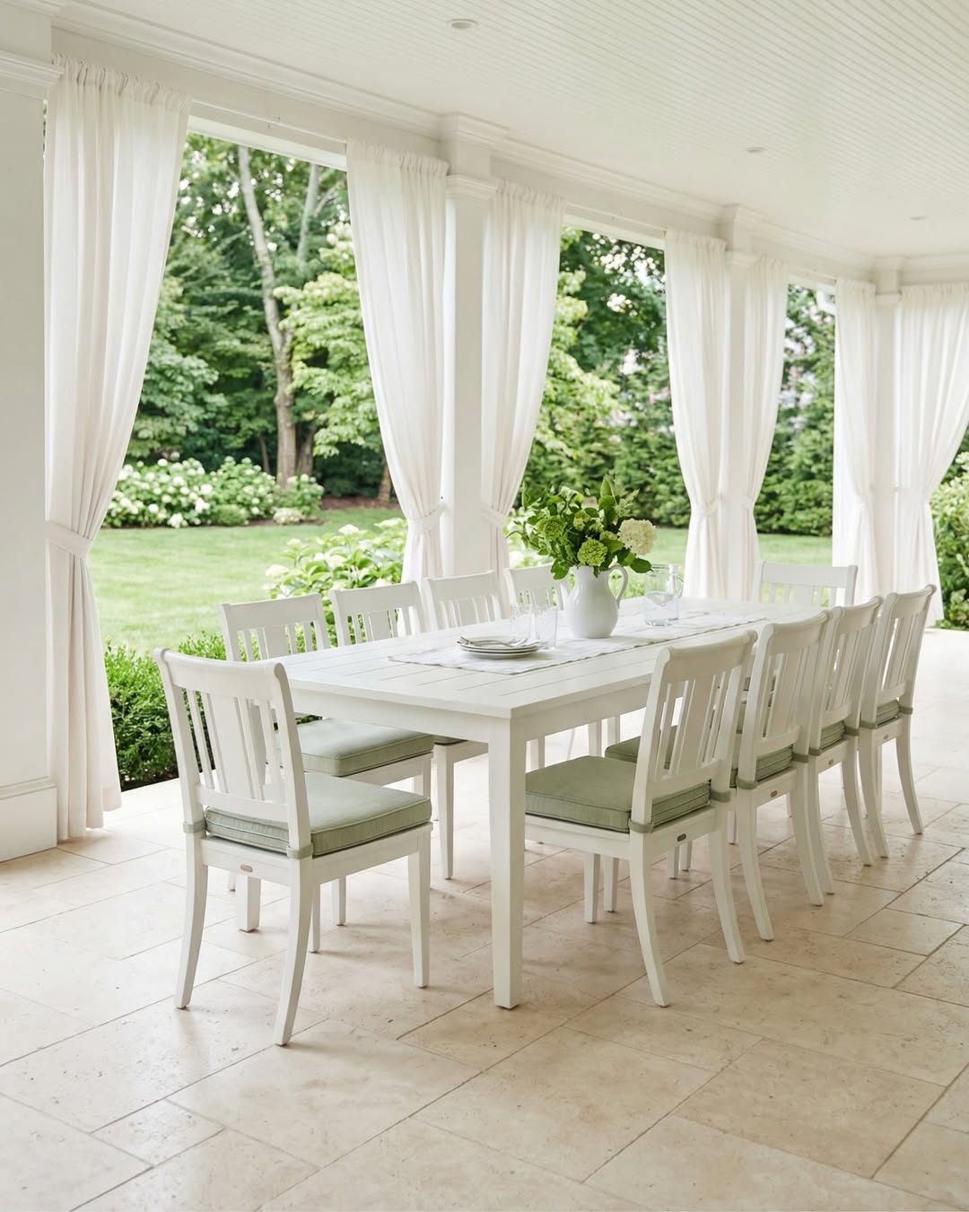 Crisp White Veranda